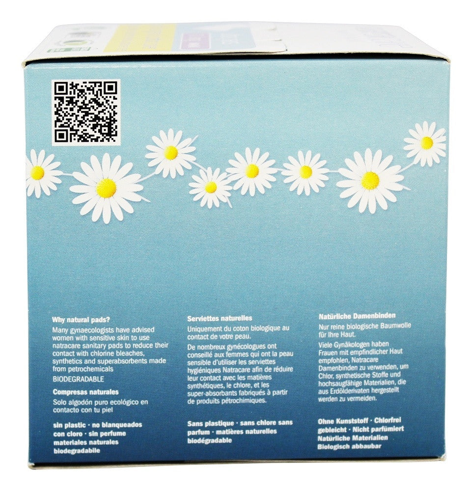 Natracare Ultra Long Pads With Wings (1x10 CT)