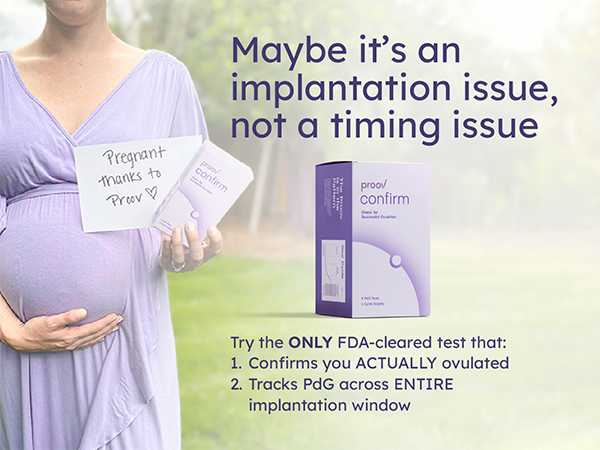 Confirm Ovulation PdG Test Kit by Proov