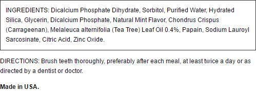 Tea Tree Therapy Tea Tree Toothpaste Whitening (1x3 Oz)