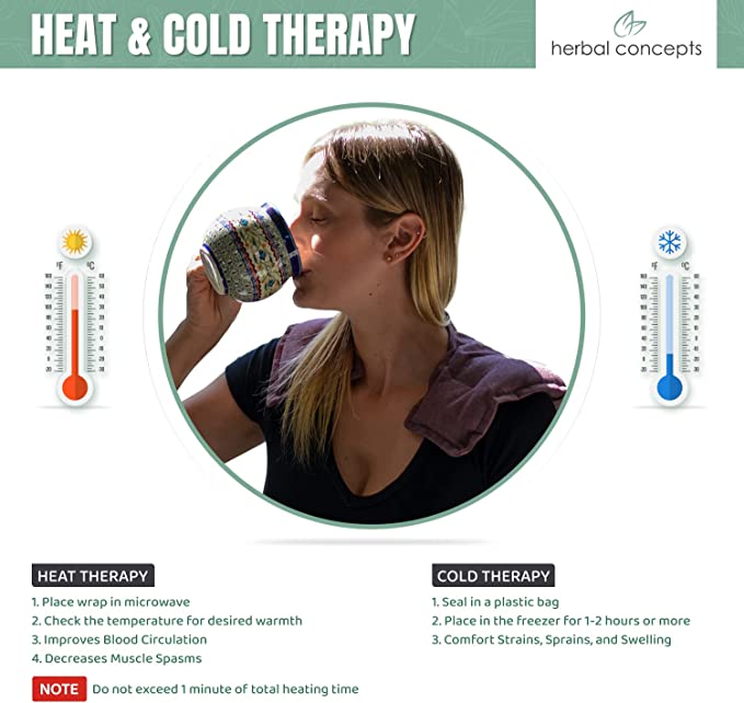 Soothing Neck and Shoulder Wrap with 12 Essential Herbs