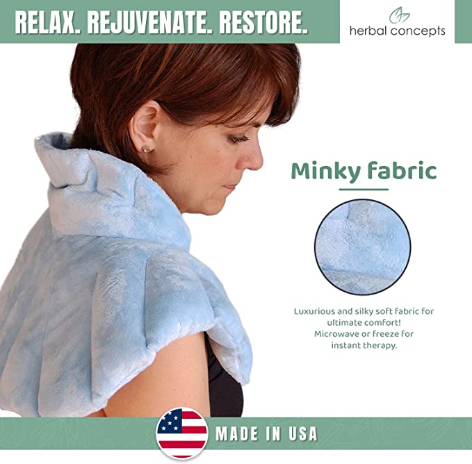 Soothing Neck and Shoulder Wrap with 12 Essential Herbs