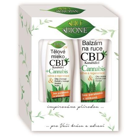 BIONE COSMETICS CBD ajándékszett, 705 ml (8595061619015)