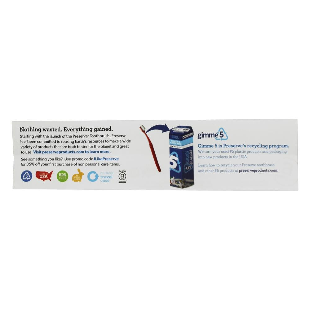 Preserve Ultra Soft Toothbrush (6xBRUSH)
