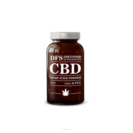 CBD Hemp Juice 2,5% - Capsules 60 pcs.