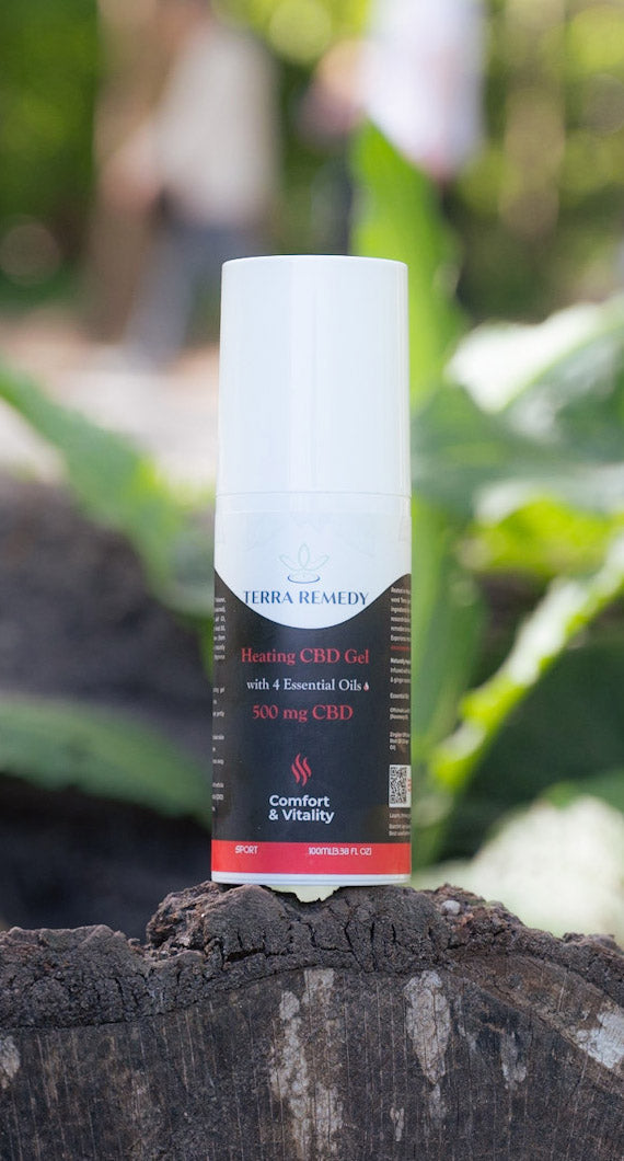 Muscle Relief CBD Gel - Warming