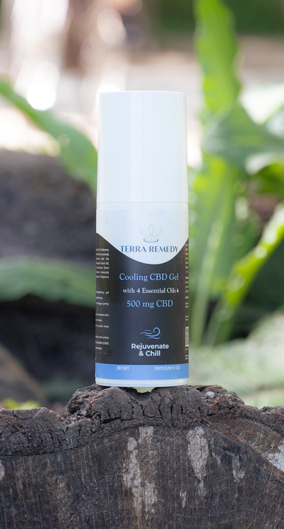 Muscle Relief CBD Gel - Cooling