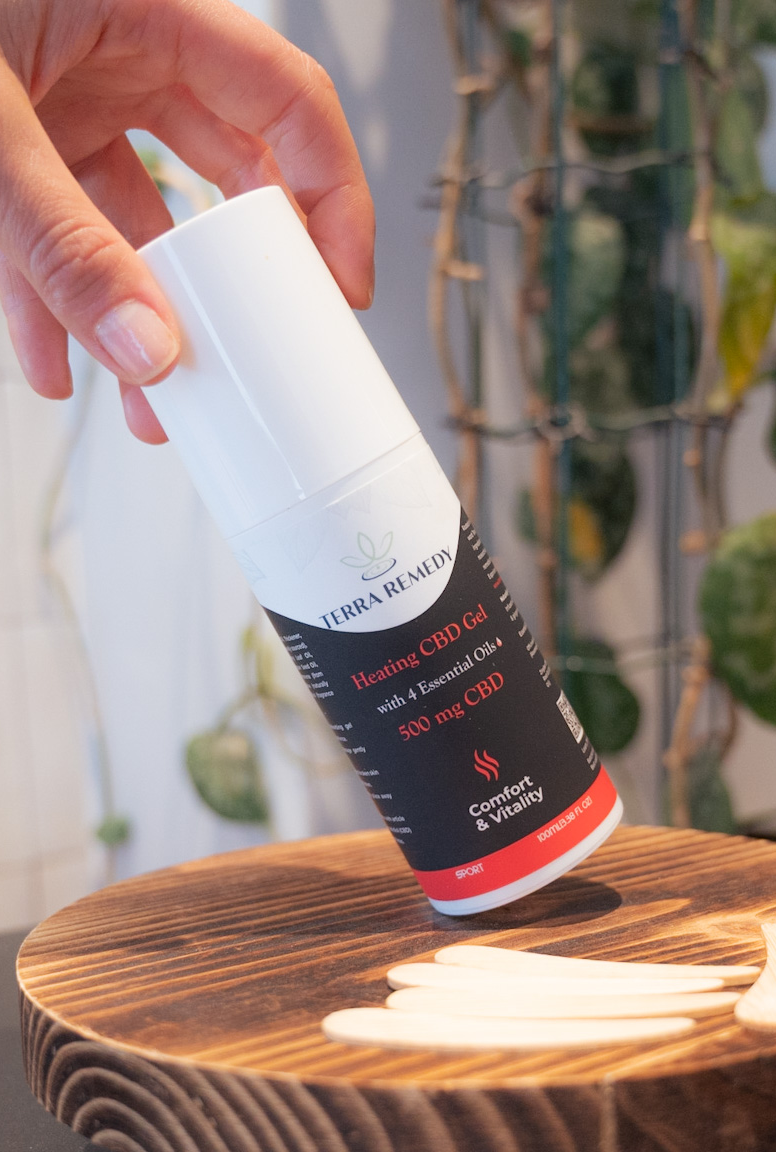 Muscle Relief CBD Gel - Warming