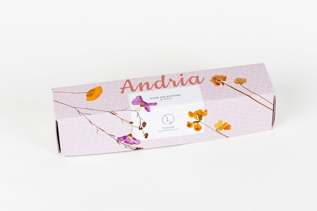 Set of 5 Heart Shaped Shower Steamers Package  - in a Gift Box - Can be personalized