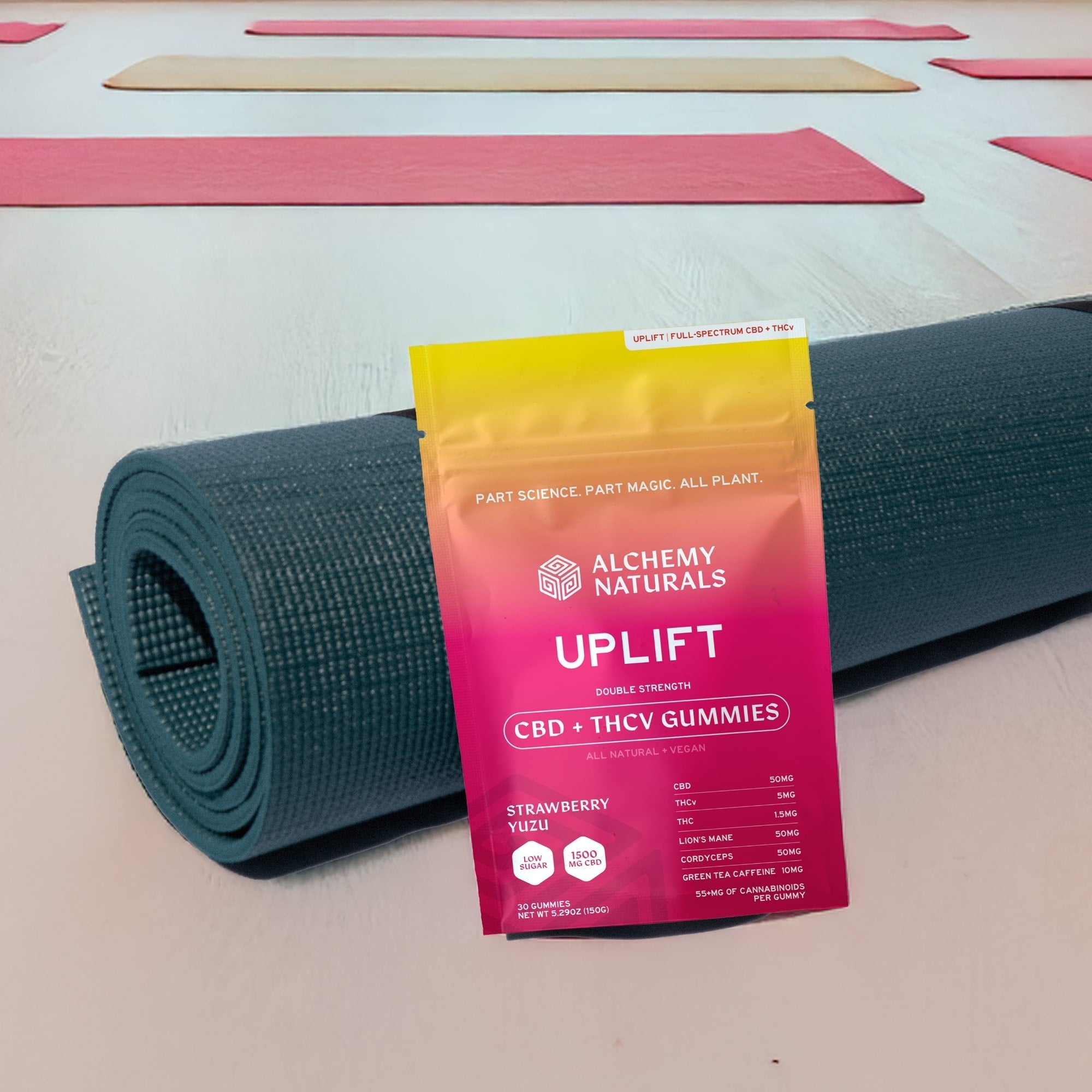 20-Pack: CBD Uplift Gummies for Mood & Workout