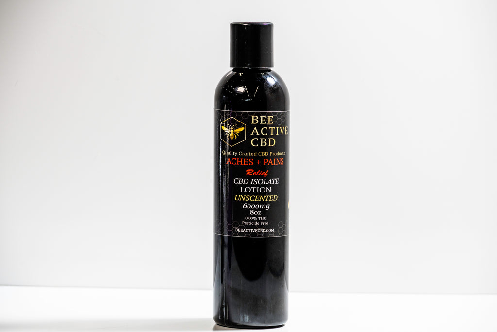 Bee Active CBD Moisturizing Lotion — Aches + Pains Relief