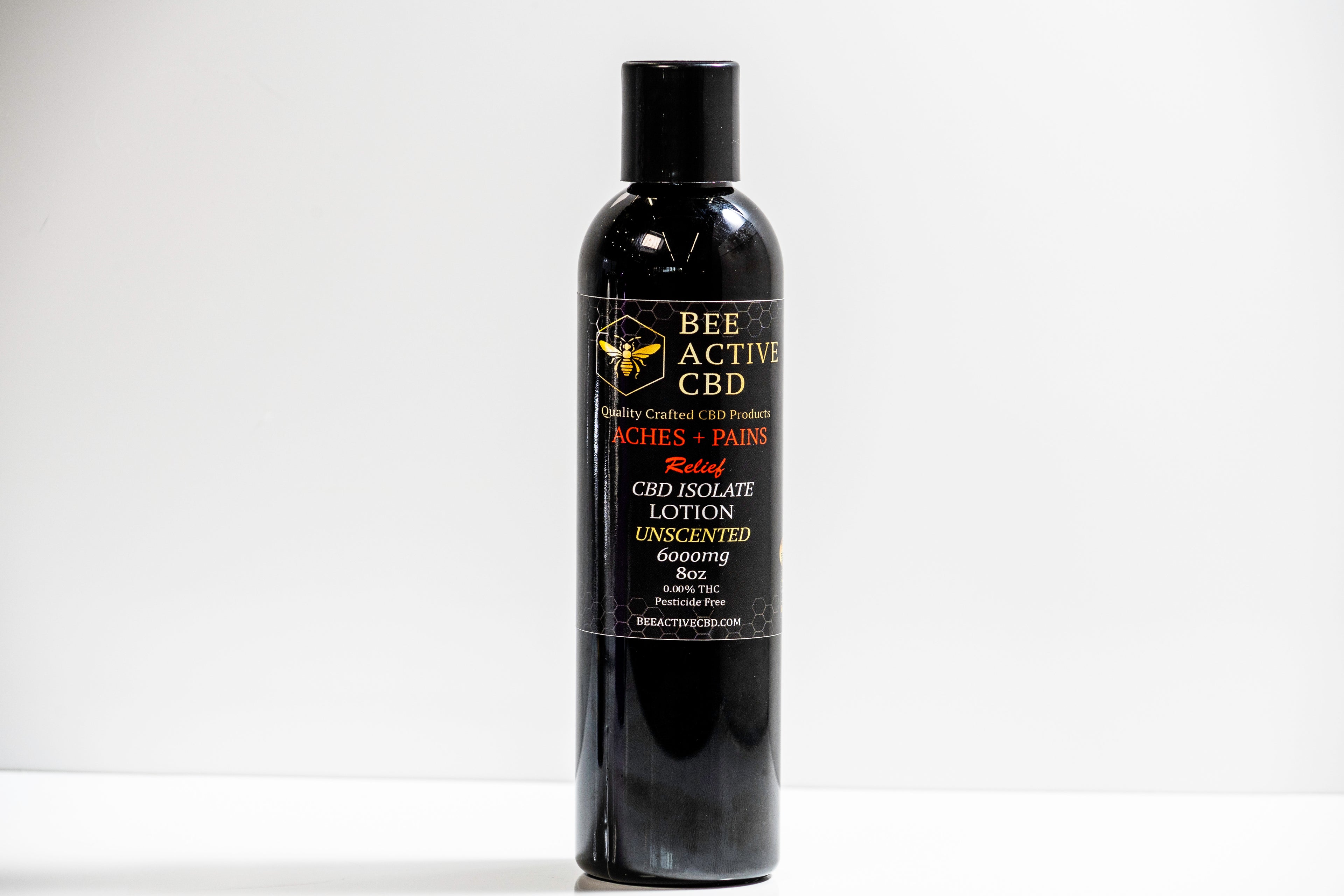 Bee Active CBD Moisturizing Lotion — Aches + Pains Relief