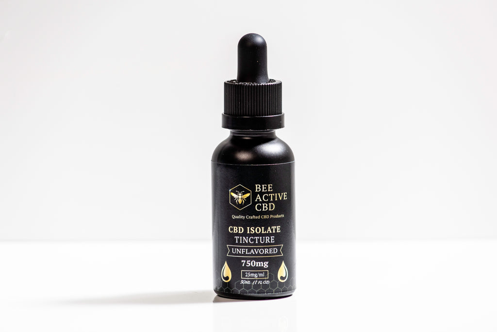 Bee Active CBD Isolate Tincture Unflavored