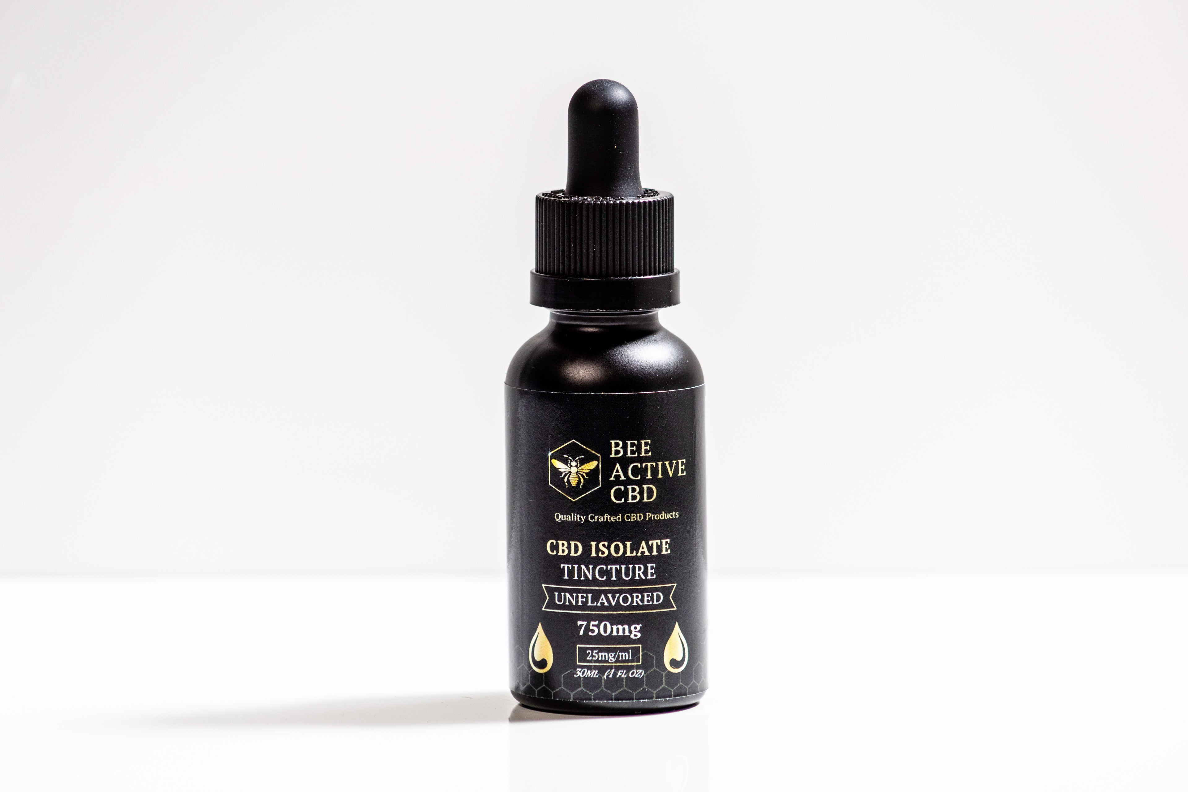 Bee Active CBD Isolate Tincture Unflavored