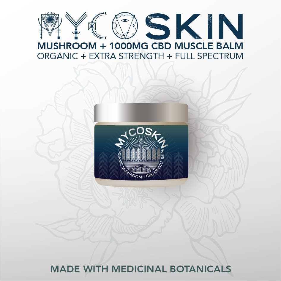 MycoSkin Extra Strength 1000mg CBD Muscle Balm