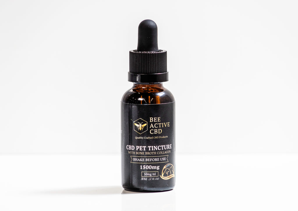 Bee Active CBD Pet Tincture – Bone Broth Flavor