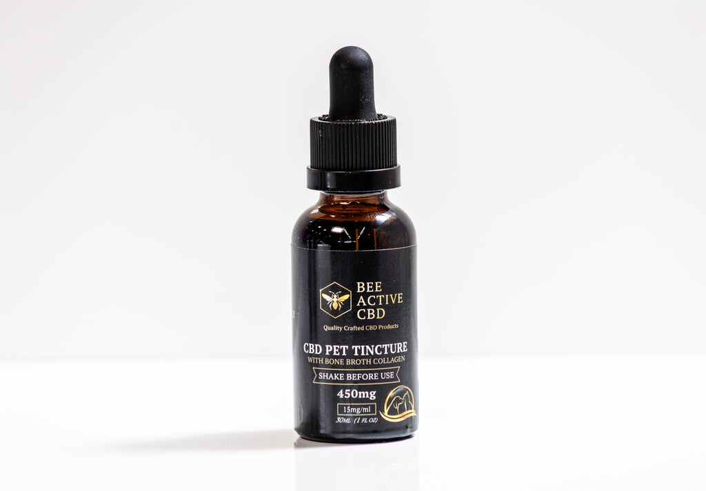 Bee Active CBD Pet Tincture – Bone Broth Flavor