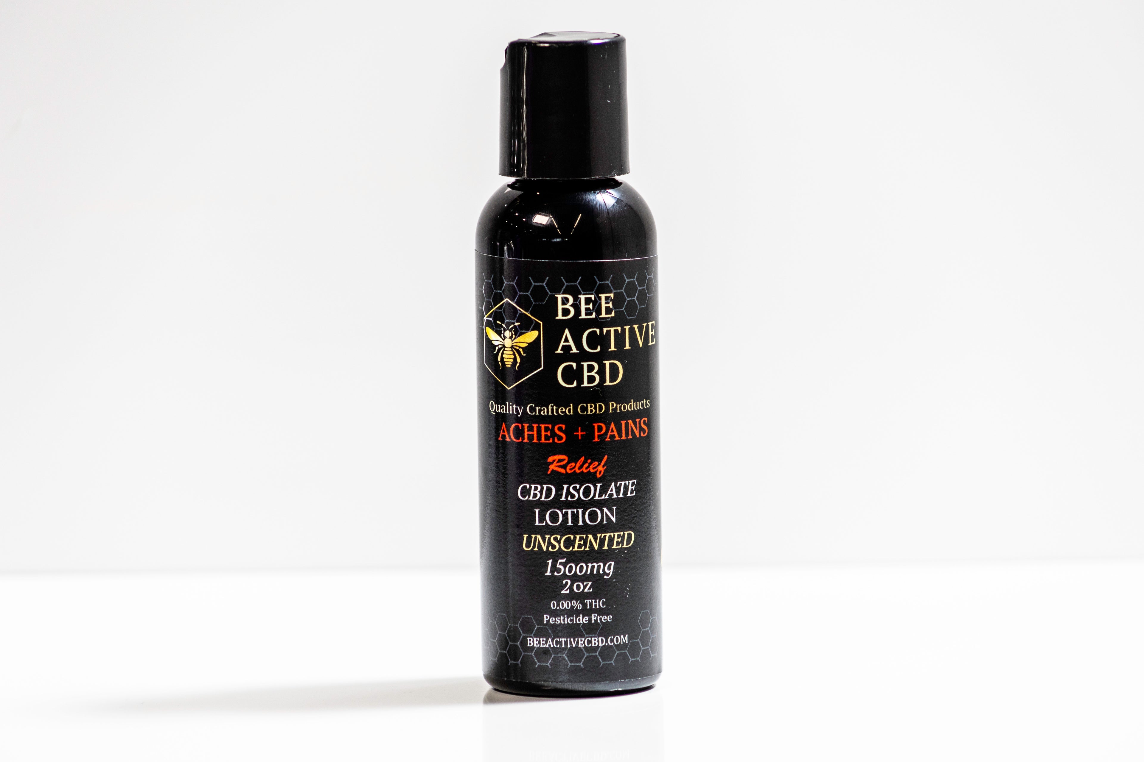 Bee Active CBD Moisturizing Lotion — Aches + Pains Relief