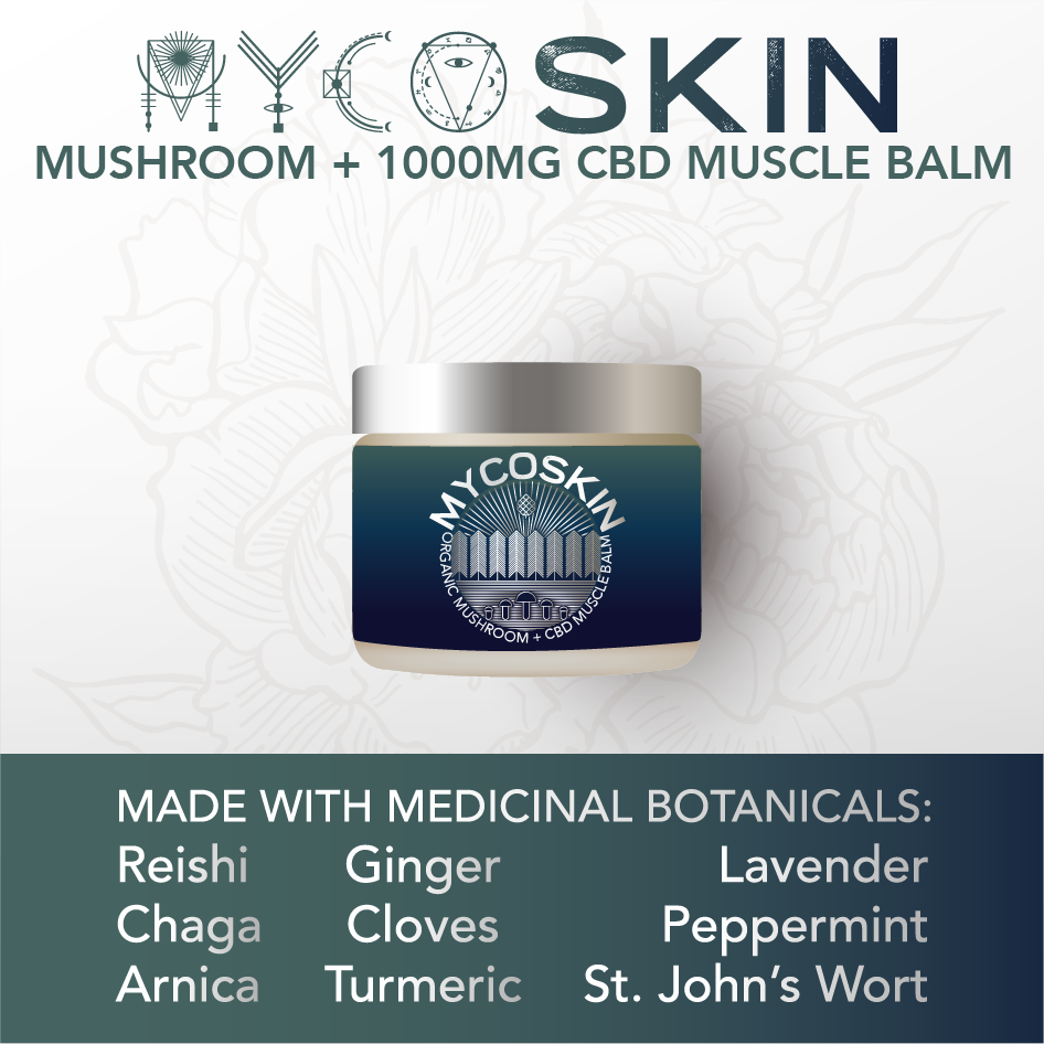 MycoSkin Extra Strength 1000mg CBD Muscle Balm