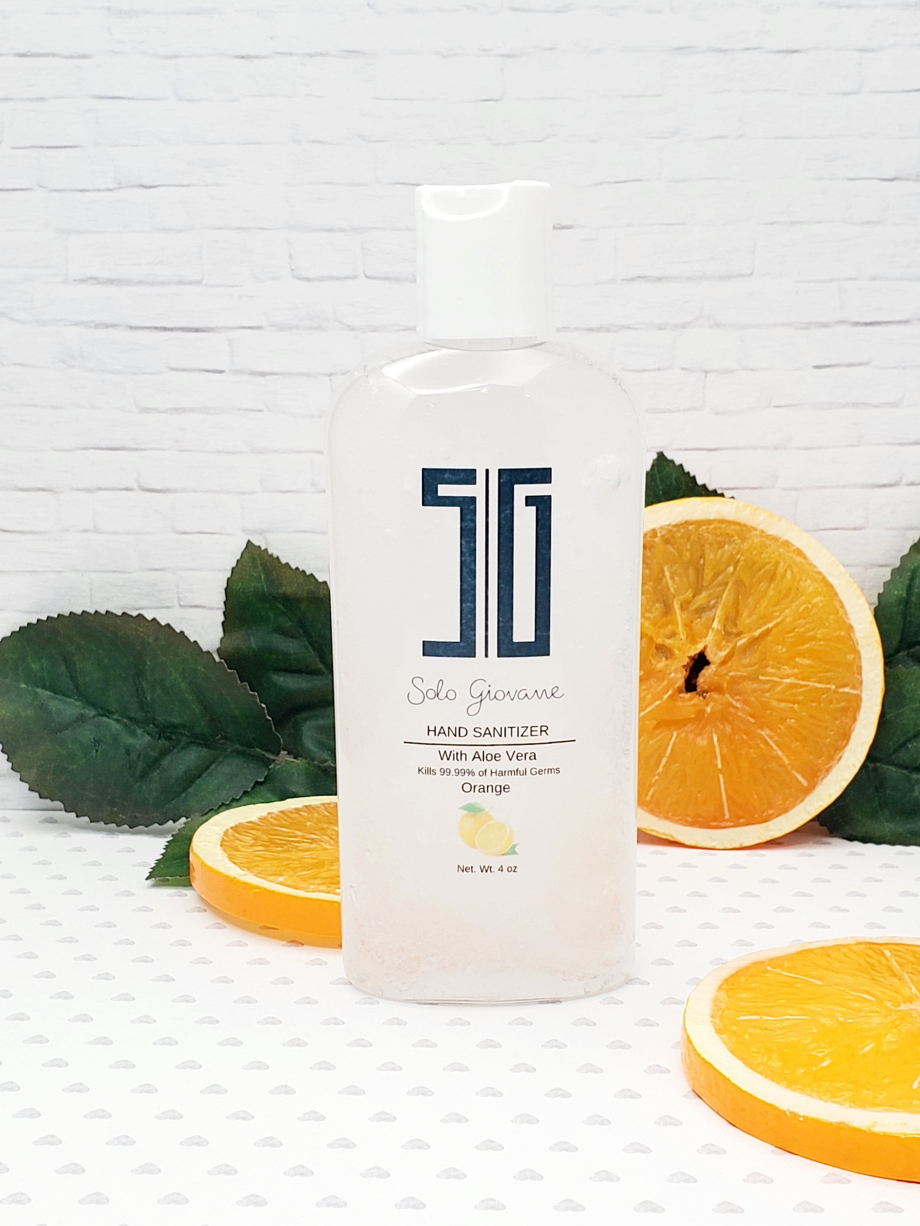 Orange Hand Santizer