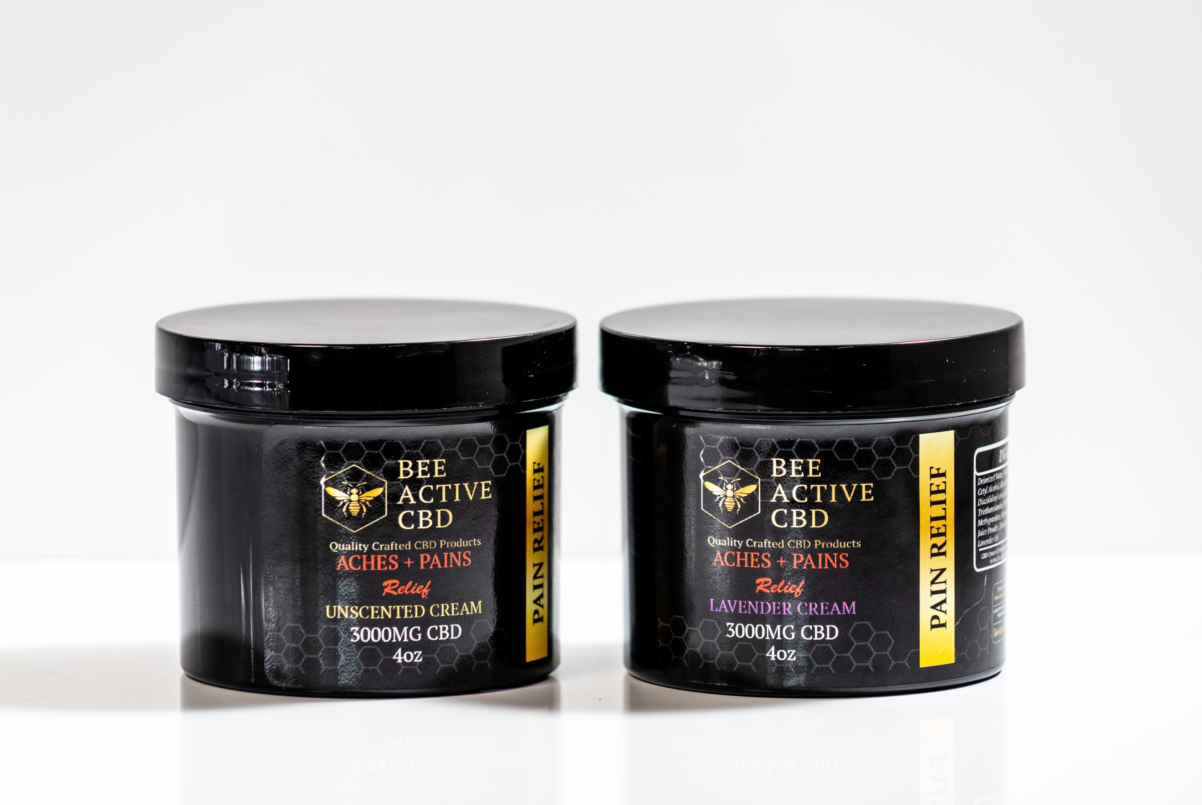 Bee Active CBD Moisturizing Cream — Aches + Pains Relief