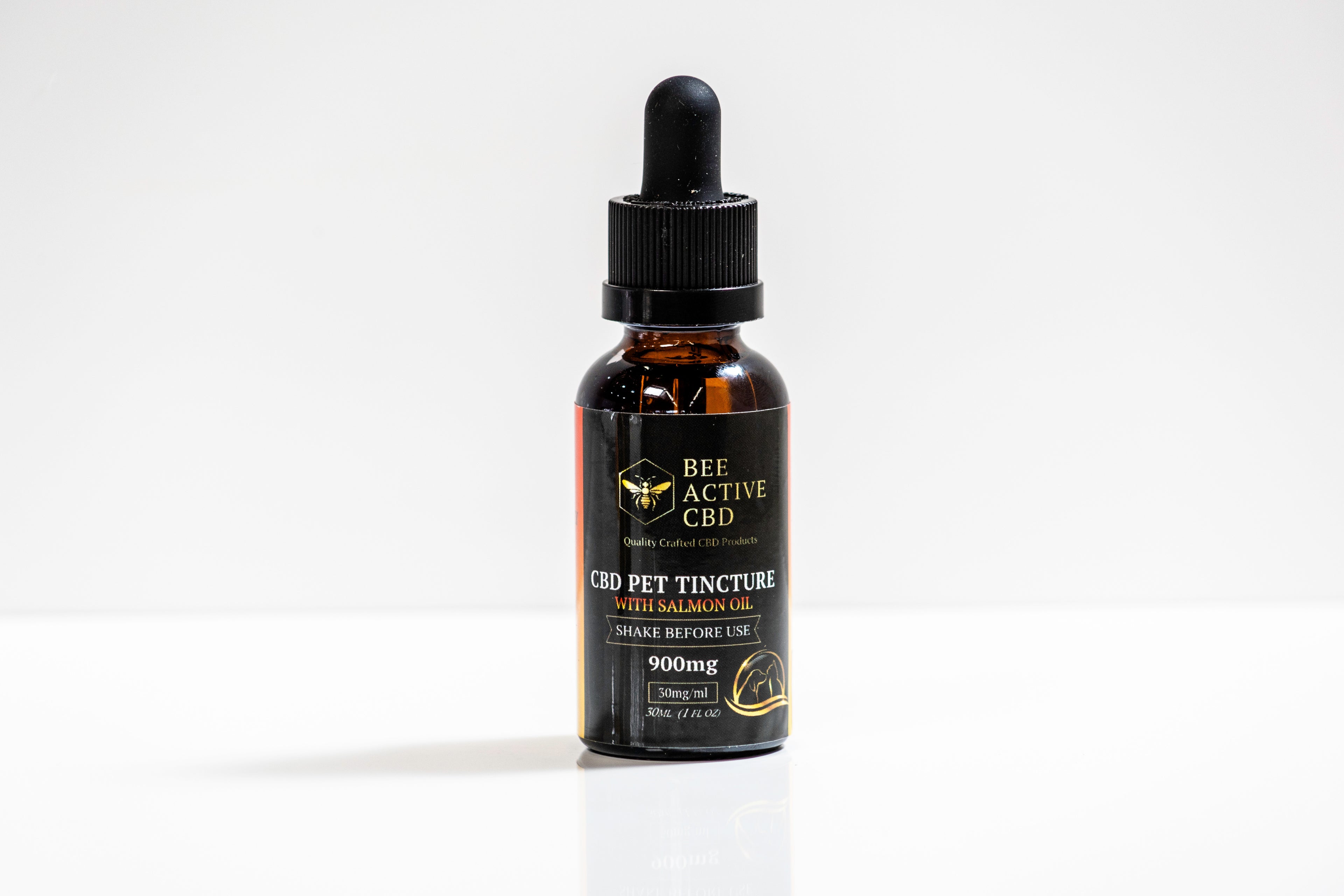 Bee Active CBD Pet Tincture – Salmon Flavor