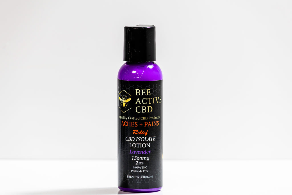 Bee Active CBD Moisturizing Lotion — Aches + Pains Relief