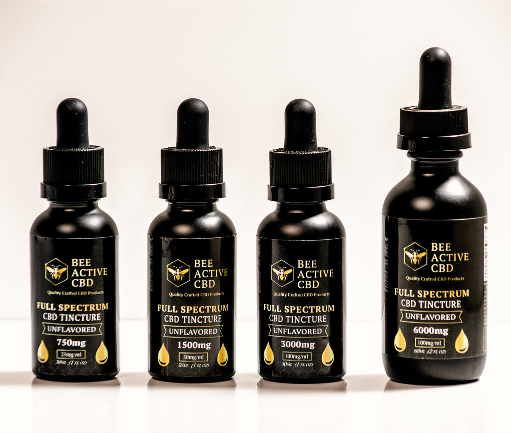 Bee Active CBD Full-Spectrum Tincture Unflavored