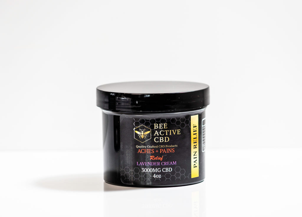 Bee Active CBD Moisturizing Cream — Aches + Pains Relief