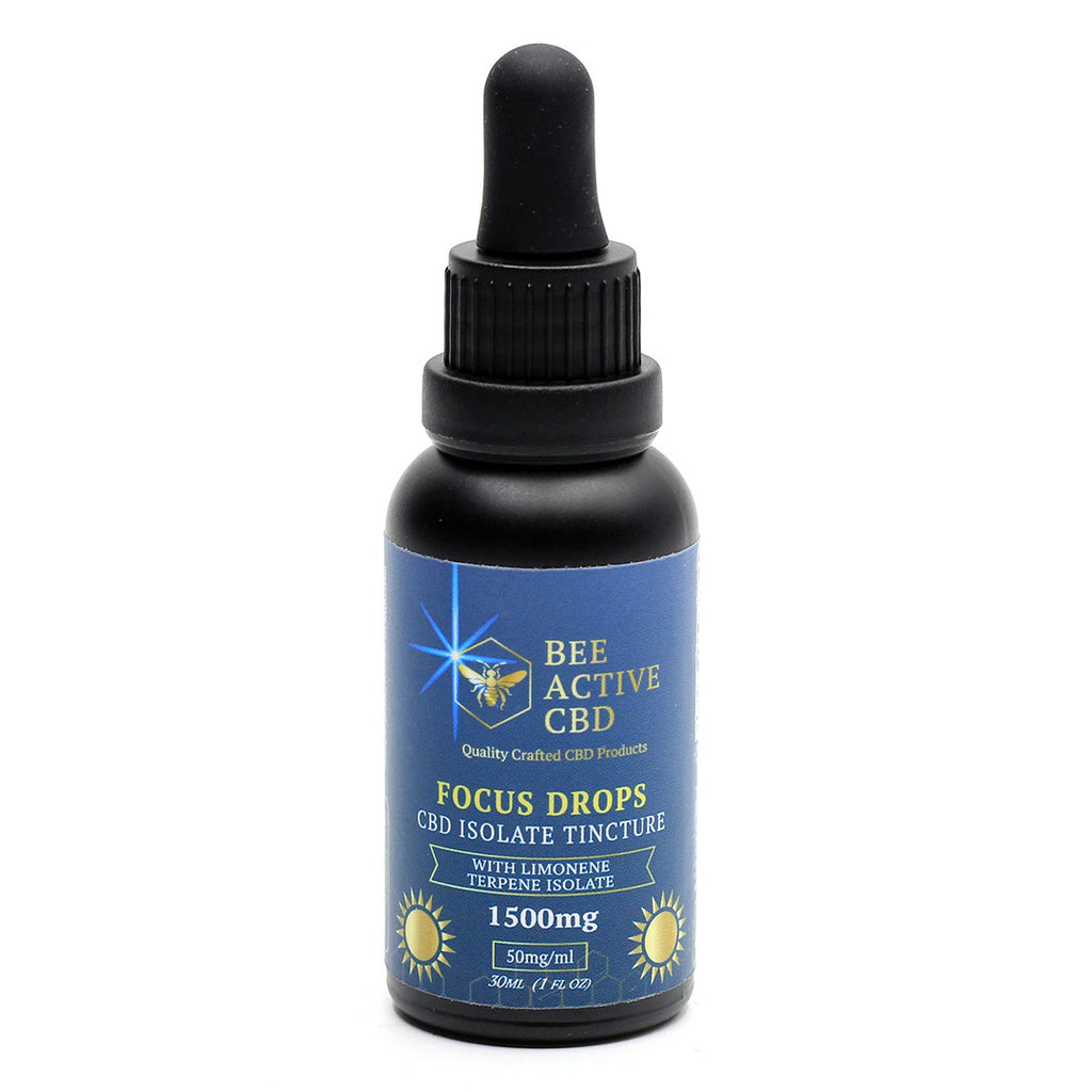 Bee Active CBD Focus Drops Isolate
