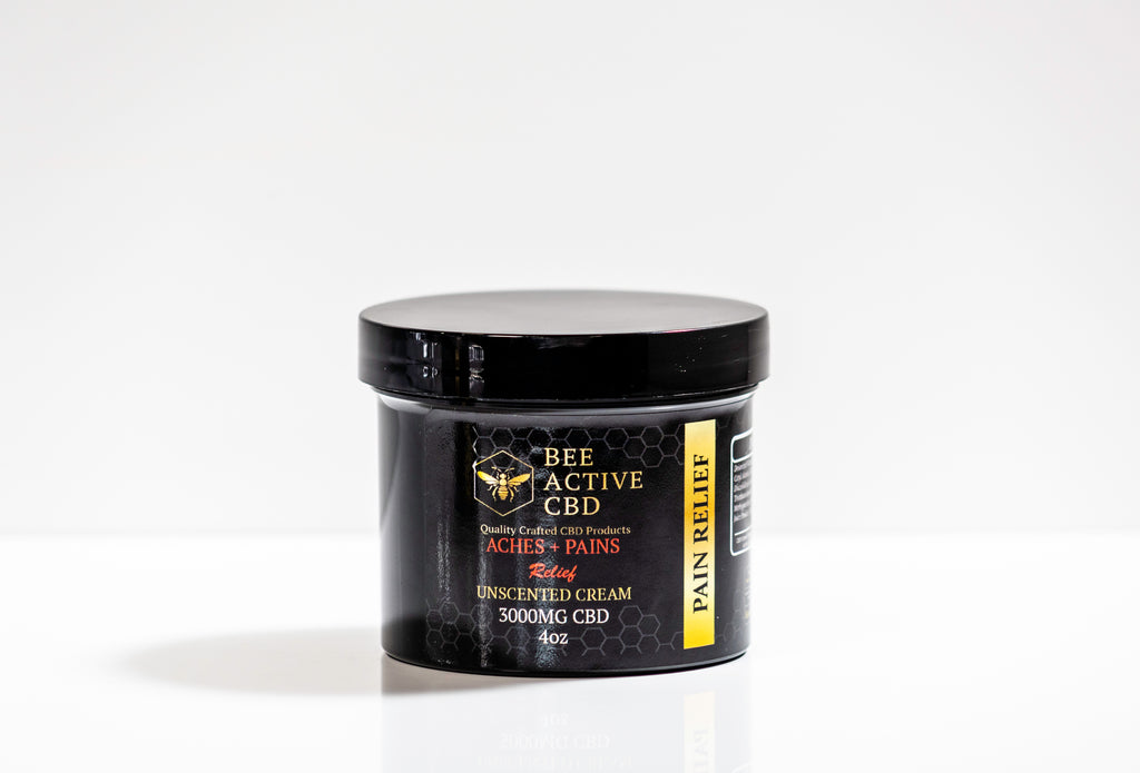 Bee Active CBD Moisturizing Cream — Aches + Pains Relief