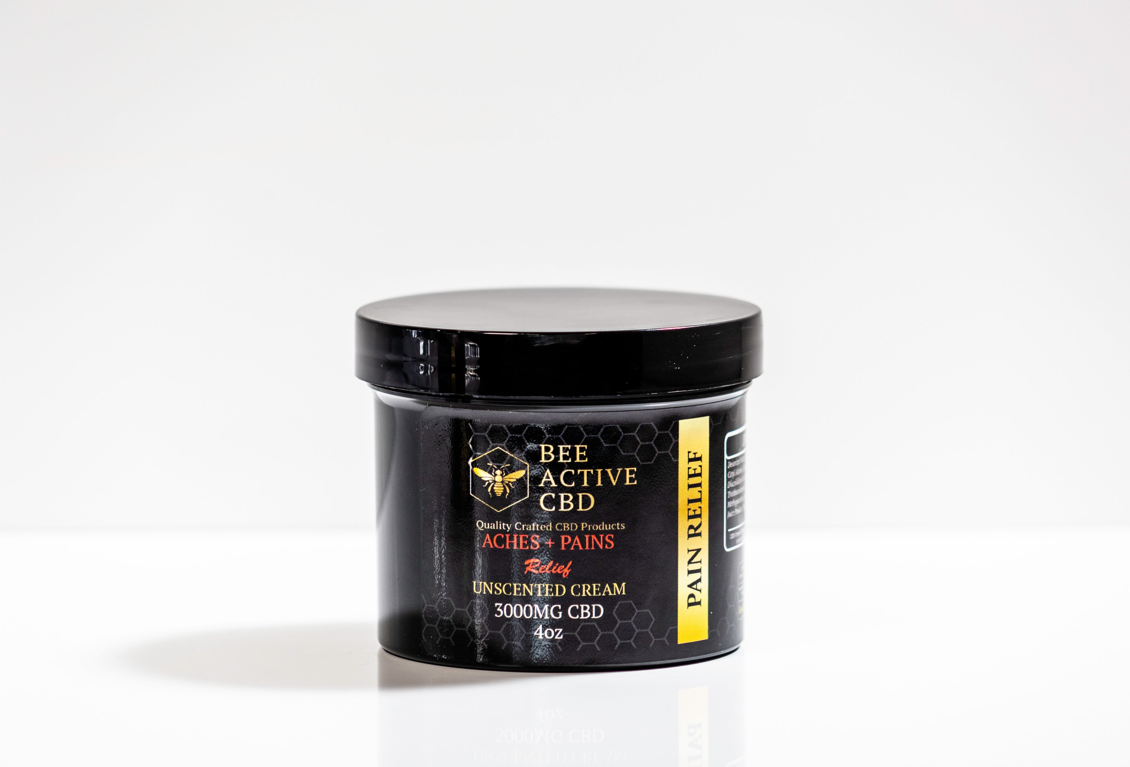Bee Active CBD Moisturizing Cream — Aches + Pains Relief