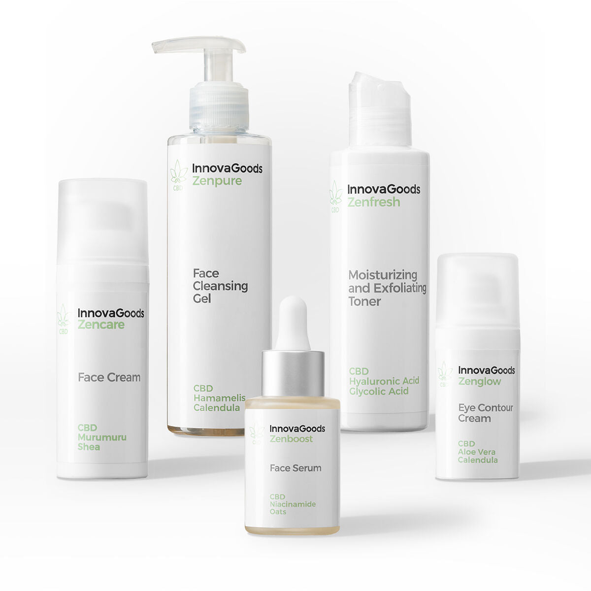 Face Routine Pack CBD InnovaGoods