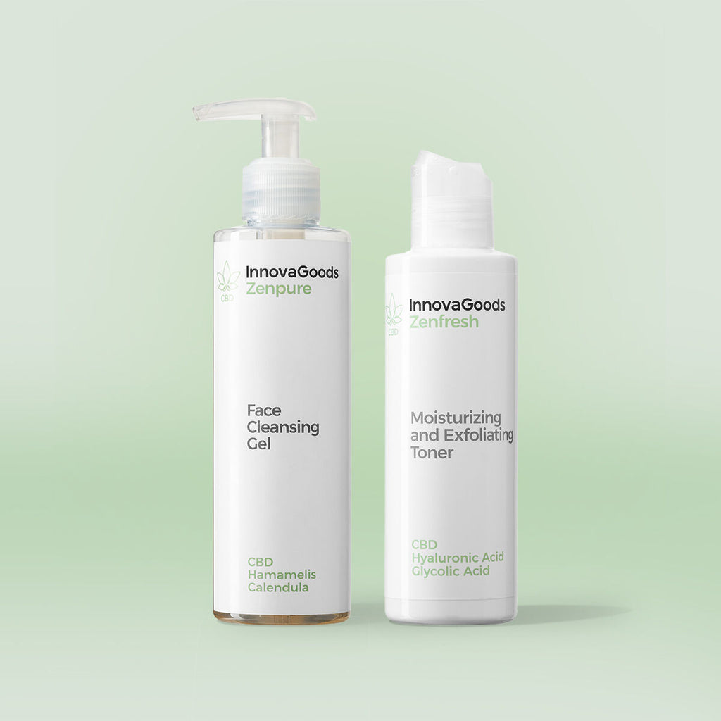 Face Cleansing Duo Pack CBD InnovaGoods
