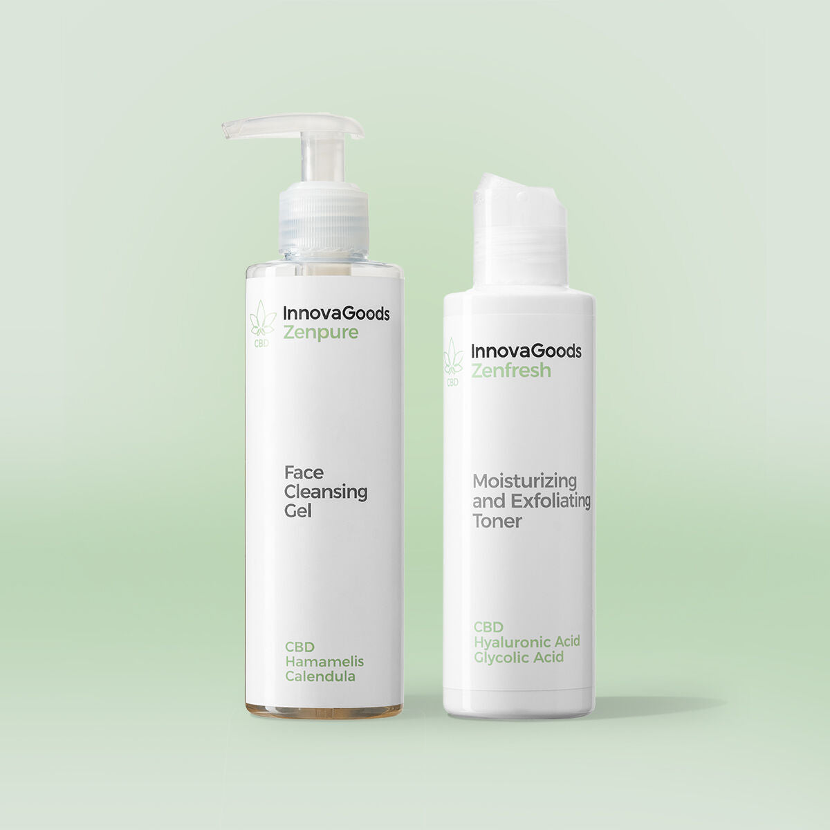 Face Cleansing Duo Pack CBD InnovaGoods